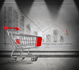 Crisi e consumi: sempre più negozi in vendita, prezzi in calo fino al 20%