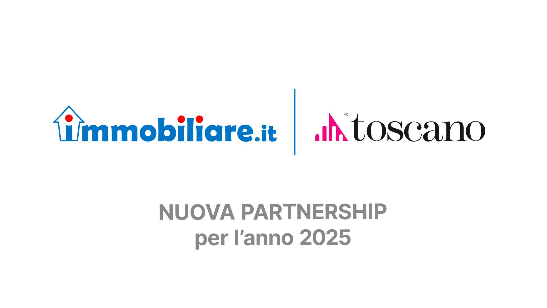 Storico accordo di partnership tra Immobiliare.it e Gruppo Toscano